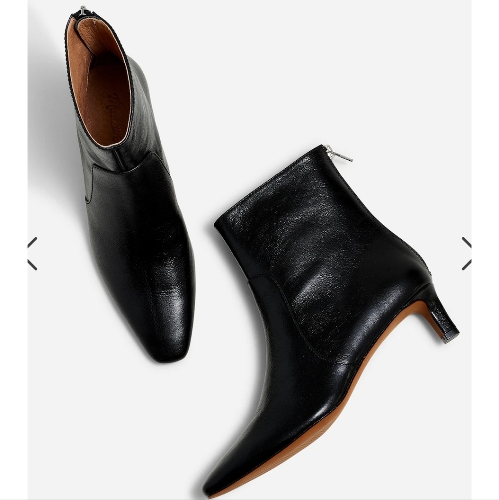 Madewell Black Ankle Boots